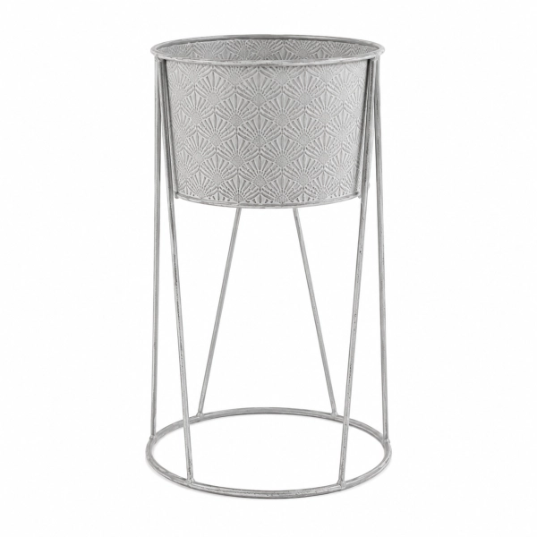 MAŁY KWIETNIK METALOWY 46 CM